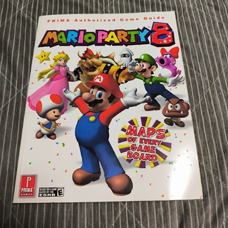 ニンテンドウ(任天堂)の北米版 マリオパーティ8 Mario Party 8 ガイドブック Guide(アート/エンタメ)