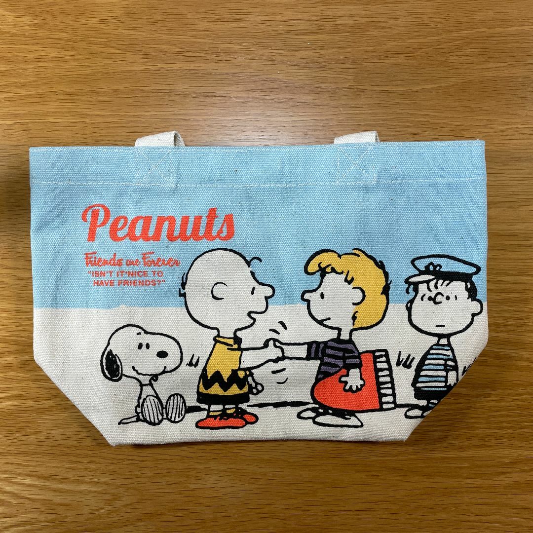 PEANUTS(ピーナッツ)のスヌーピー　ミニトートバッグ レディースのバッグ(トートバッグ)の商品写真