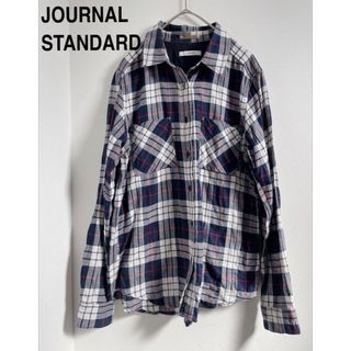 JOURNAL STANDARD - JOURNAL STANDARD ゆったりコットン チェックシャツ 春 美品