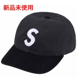 Supreme - Supreme 2-Tone S Logo 6-Panel Black 新品