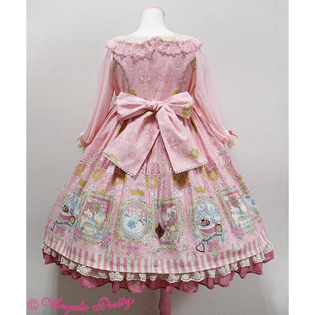 Angelic Pretty(アンジェリックプリティー)の【新品】Angelic Pretty✧Wonder Gallery ワンピース レディースのワンピース(ひざ丈ワンピース)の商品写真