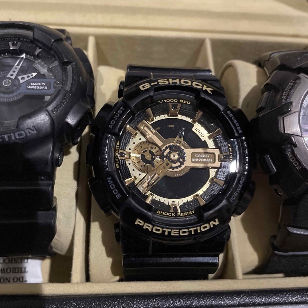 CASIO G-SHOCK 6本セット　ケース付き