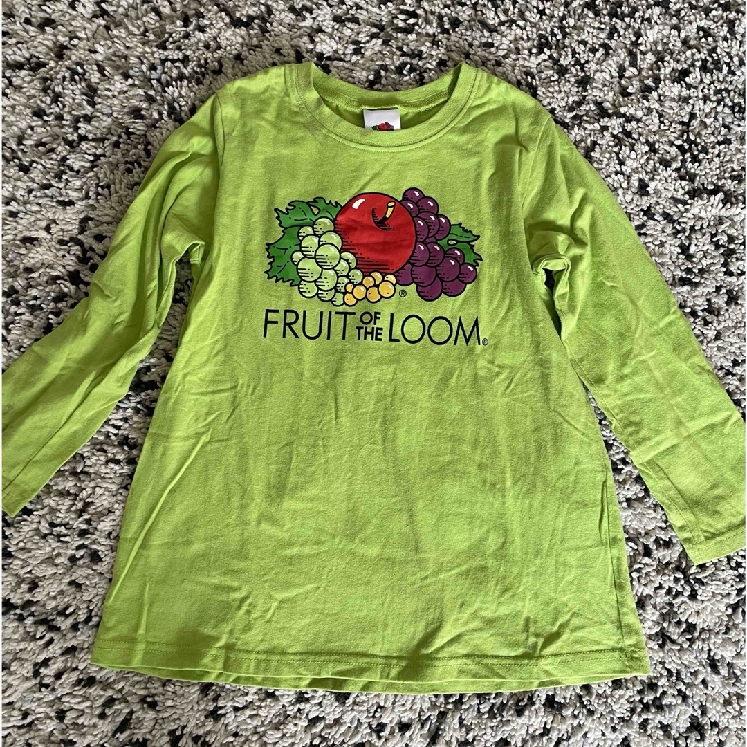 fruit of the loomロンT キッズ/ベビー/マタニティのキッズ服男の子用(90cm~)(Tシャツ/カットソー)の商品写真