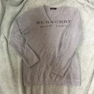 バーバリー(BURBERRY)のバーバリーブラックレーベル Vネックニット(ニット/セーター)