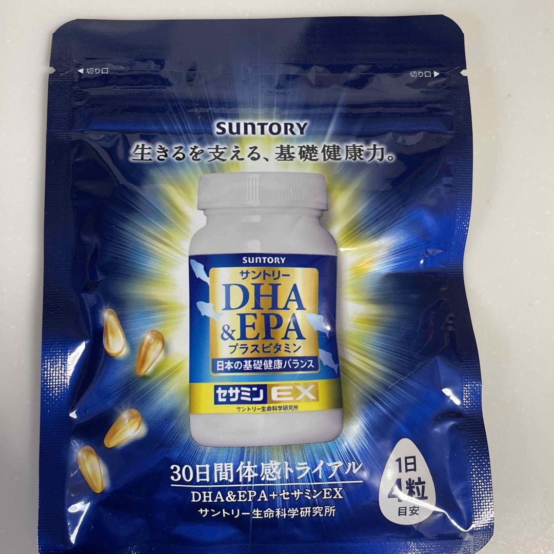 サントリー(サントリー)のサントリー DHA&EPA ＋セサミンEX 120粒 食品/飲料/酒の健康食品(その他)の商品写真