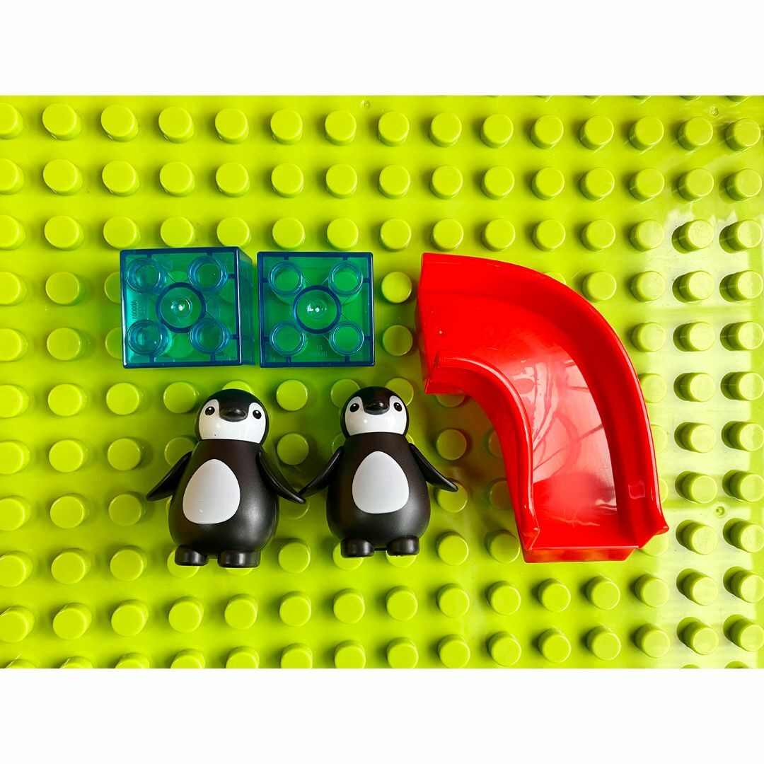 ペンギン２羽セット　 アンパンマンブロックラボ レゴデュプロ互換品 キッズ/ベビー/マタニティのおもちゃ(知育玩具)の商品写真