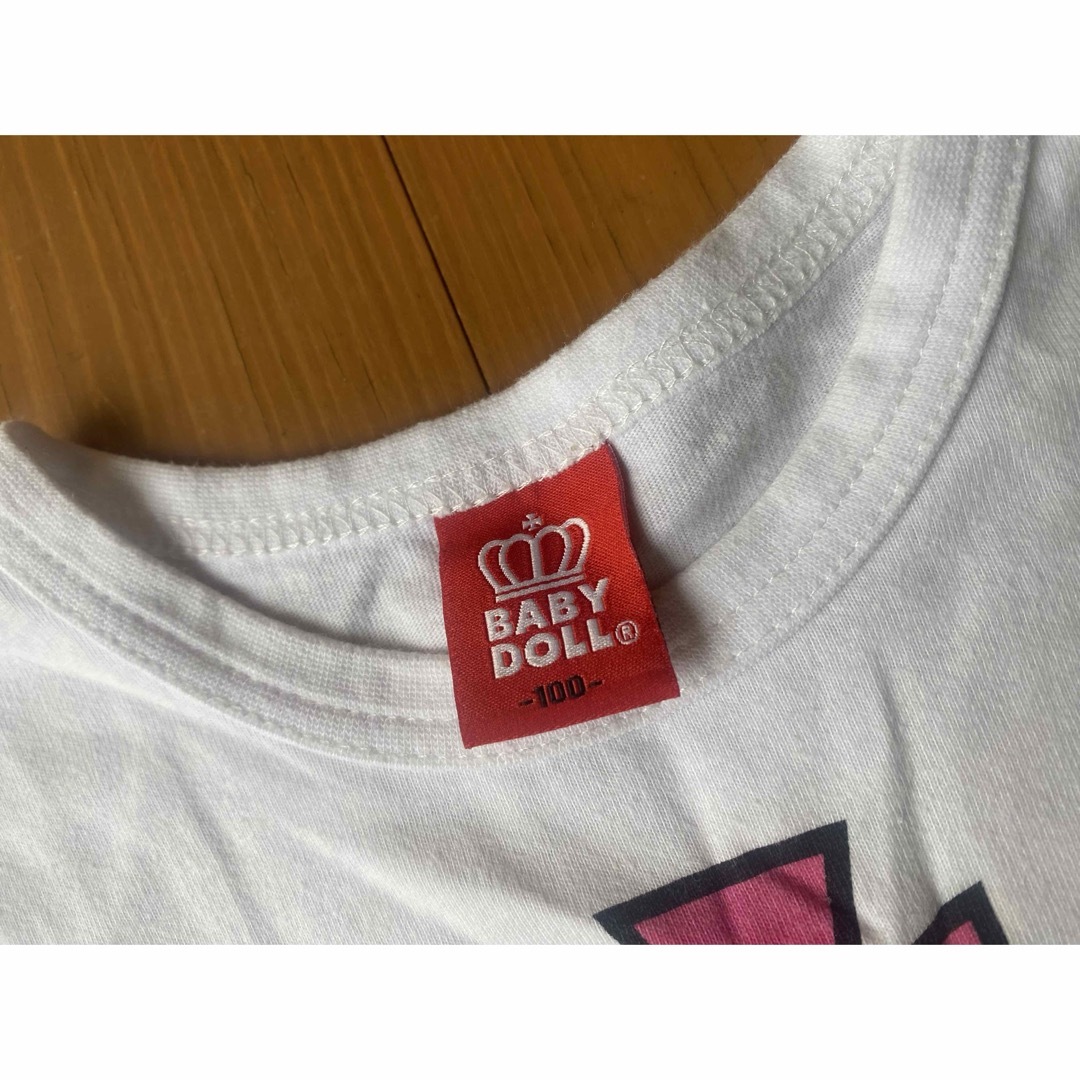 BABYDOLL(ベビードール)のBABY DOLL  ベビードール　トップス　長袖　ロンT  100  女の子 キッズ/ベビー/マタニティのキッズ服男の子用(90cm~)(Tシャツ/カットソー)の商品写真