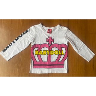 ベビードール(BABYDOLL)のBABY DOLL  ベビードール　トップス　長袖　ロンT  100  女の子(Tシャツ/カットソー)