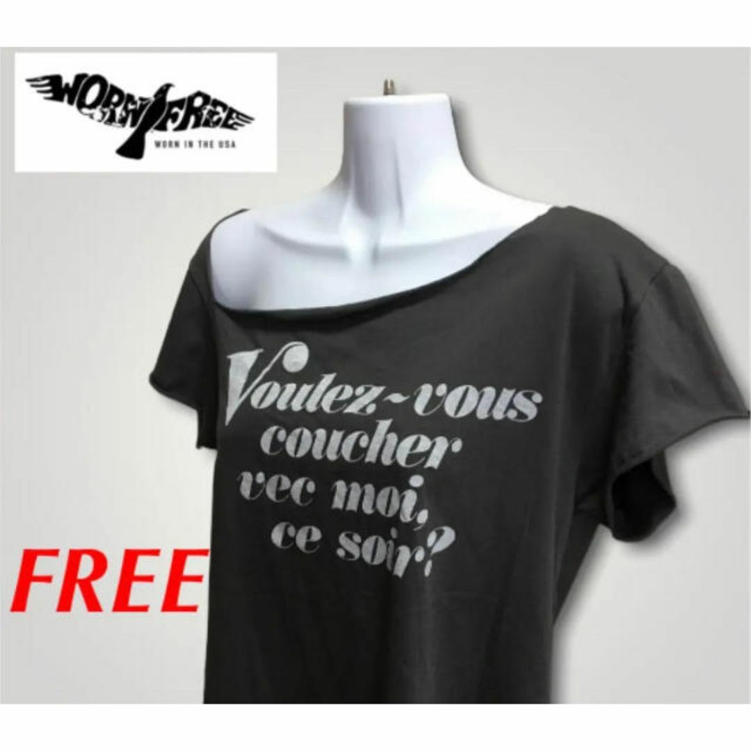 WORNFREE ウォーンフリー Tシャツ カットソー レディースのトップス(Tシャツ(半袖/袖なし))の商品写真