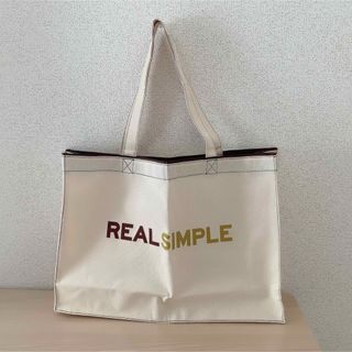 シンプルライフ(SIMPLE LIFE)の新品　REAL SIMPLE リアルシンプル　トートバッグ(トートバッグ)