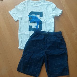 ギャップ(GAP)のGAP　Tシャツ　西松屋　パンツ　スパンコール　サメ(Tシャツ/カットソー)