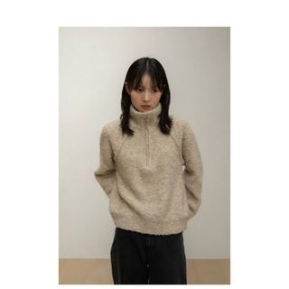 オオトロ(OHOTORO)のohotoro cottage zipper knit(ニット/セーター)