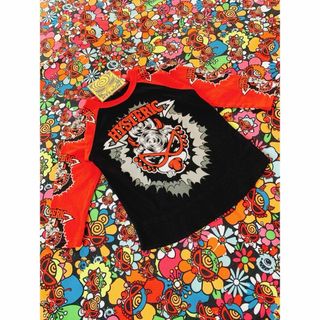 ヒステリックミニ(HYSTERIC MINI)のHYSTERIC MINI ロングTシャツ DEVILMINIプリント ブラック(Tシャツ/カットソー)