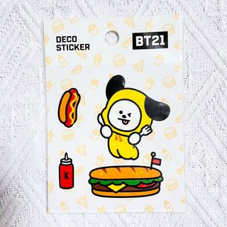 ビーティーイシビル(BT21)のBT21 CHIMMY チミー 韓国 デコステッカー BTS JIMIN ジミン(キャラクターグッズ)