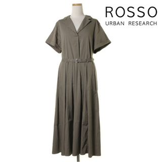 アーバンリサーチロッソ(URBAN RESEARCH ROSSO)の【URBAN RESEARCH ROSSO】半袖ワンピース(ロングワンピース/マキシワンピース)