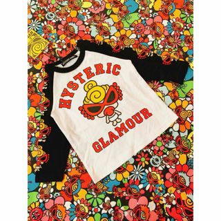 ヒステリックミニ(HYSTERIC MINI)のHYSTERIC  MINI ロングTシャツ LINE MINI ホワイト(Tシャツ/カットソー)