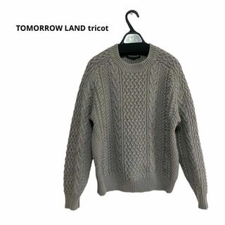 トゥモローランド(TOMORROWLAND)のトゥモローランド　セーター　グレー　Lサイズ　厚手(ニット/セーター)