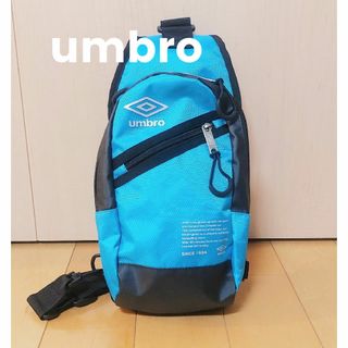 アンブロ(UMBRO)のumbro アンブロ ボディバッグ  肩掛けバッグ ワンショルダーバッグ 水色(ボディーバッグ)