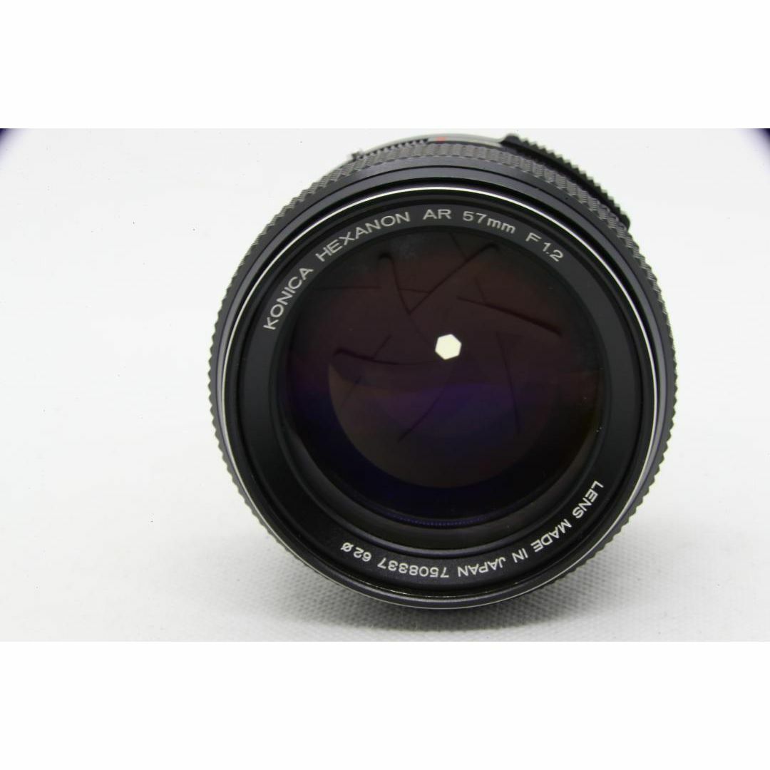 【C2158】KONICA HEXANON AR 57ｍｍ F1.2 コニカ スマホ/家電/カメラのカメラ(レンズ(単焦点))の商品写真