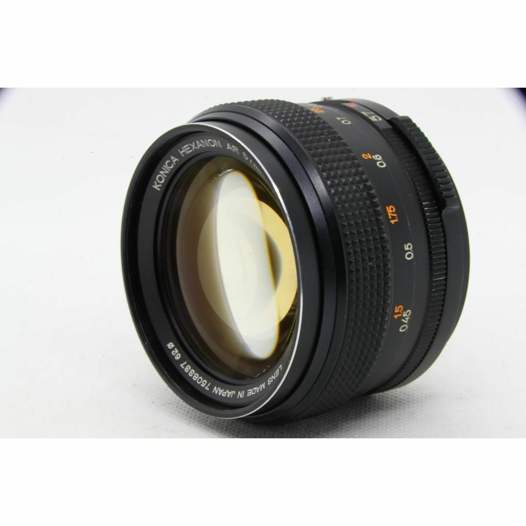 【C2158】KONICA HEXANON AR 57ｍｍ F1.2 コニカ スマホ/家電/カメラのカメラ(レンズ(単焦点))の商品写真