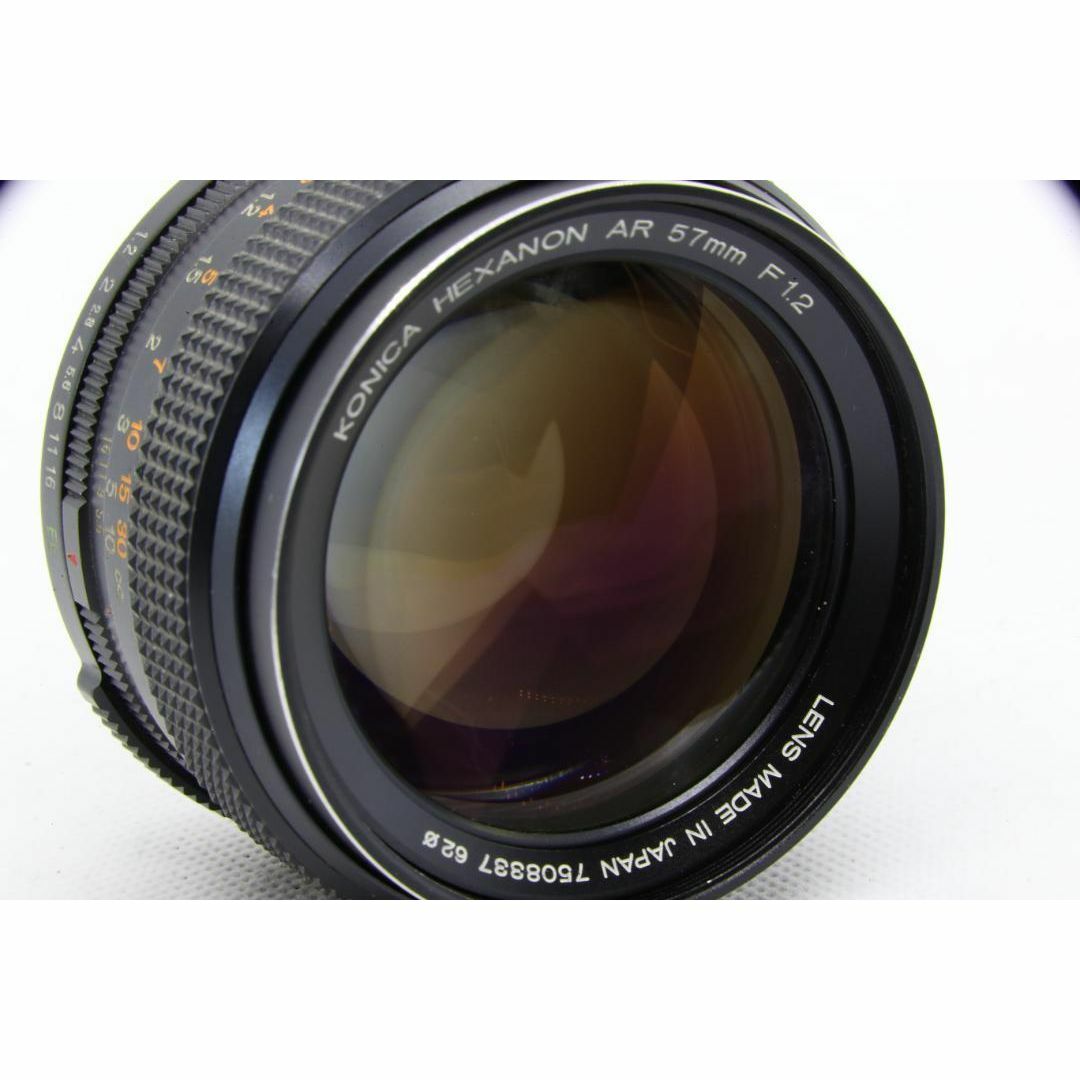 【C2158】KONICA HEXANON AR 57ｍｍ F1.2 コニカ スマホ/家電/カメラのカメラ(レンズ(単焦点))の商品写真