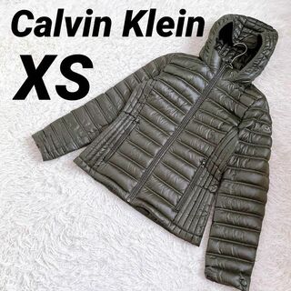 カルバンクライン(Calvin Klein)の【Calvin Klein】カルバンクライン（XS）ダウンジャケット フード(ダウンジャケット)