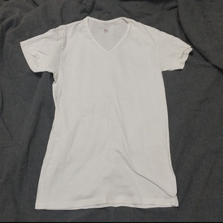 グンゼ(GUNZE)のグンゼ インナーシャツ YG ピュアコットン VネックTシャツ 無地 白(Tシャツ(半袖/袖なし))