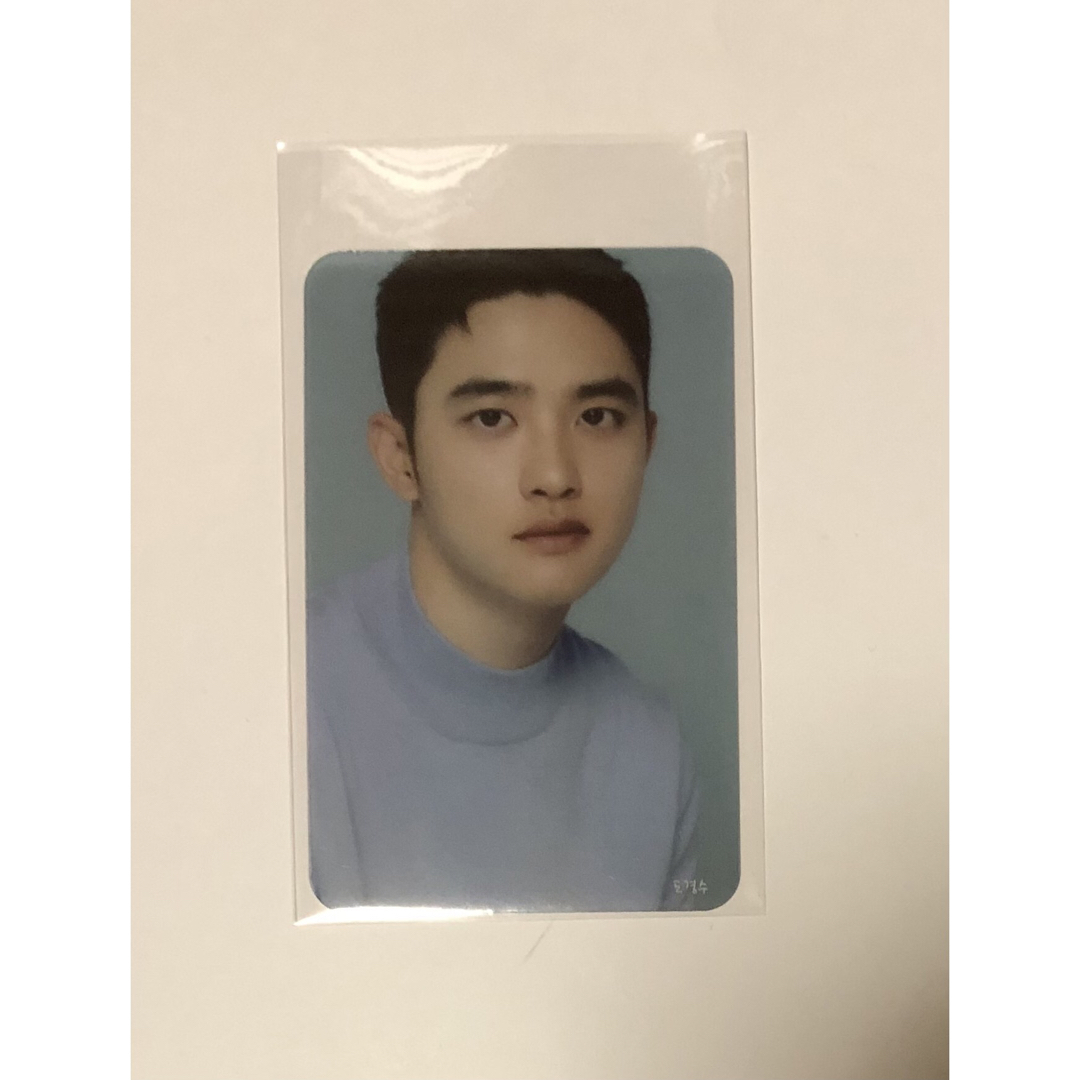 EXO(エクソ)のEXO ディオ 透明 フォトカード  ① エンタメ/ホビーのタレントグッズ(アイドルグッズ)の商品写真