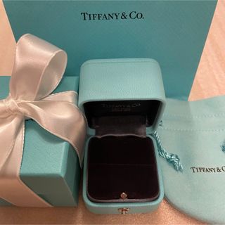 ティファニー(Tiffany & Co.)のティファニー ブルー リングケース ボックス ショッパー 巾着 リボン 紙袋(その他)