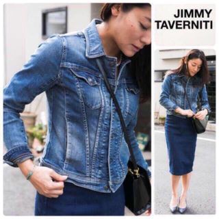 41800円 TAVERNITI SO JEANS  デニムジャケット 新品 S