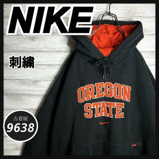 ナイキ(NIKE)の【入手困難!!】ナイキ ✈︎刺繍 アーチロゴ オレゴン州 ゆるだぼ 裏起毛 肉厚(パーカー)