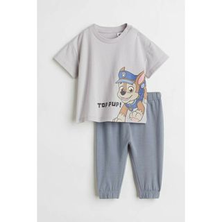 エイチアンドエム(H&M)のH&M  80㎝  パウパトロール　プリントデザイン2アイテムセット(Ｔシャツ)