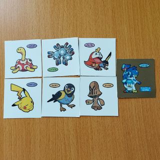 ポケモン(ポケモン)のポケモンパン　デコキャラシール(オマケ付き)(キャラクターグッズ)