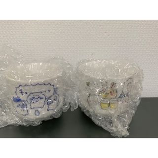 ちいかわ　おちょこ　ガチャ　カンパーイ　うさぎ　ハチワレ　ちいかわ(キャラクターグッズ)