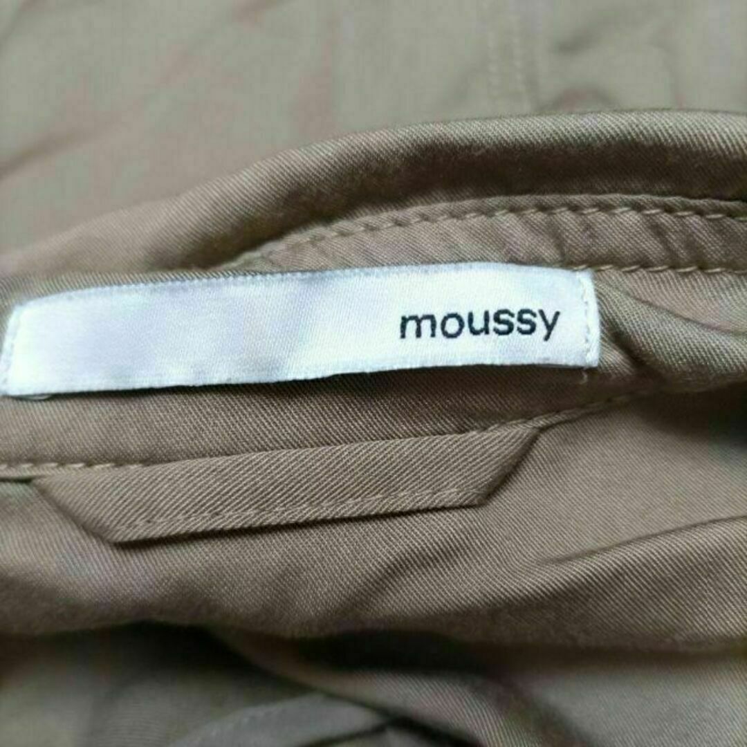 moussy(マウジー)のmoussy マウジー 薄手 トレンチコート ブラウン 2 レディースのジャケット/アウター(トレンチコート)の商品写真