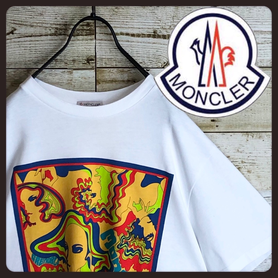 MONCLER(モンクレール)のMONCLER モンクレール tシャツ ビックロゴ入り メンズのトップス(Tシャツ/カットソー(半袖/袖なし))の商品写真