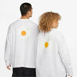 ナイキ(NIKE)のPEACEMINUSONE PMO NIKE LS Tee White ピースマ(Tシャツ/カットソー(七分/長袖))