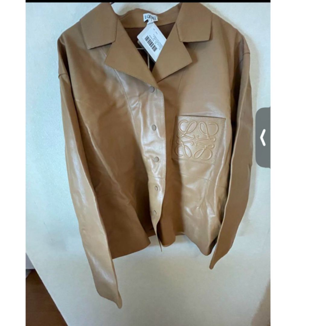 LOEWE(ロエベ)のアナグラム Leather Jacket◇LOEWE レディースのジャケット/アウター(ブルゾン)の商品写真