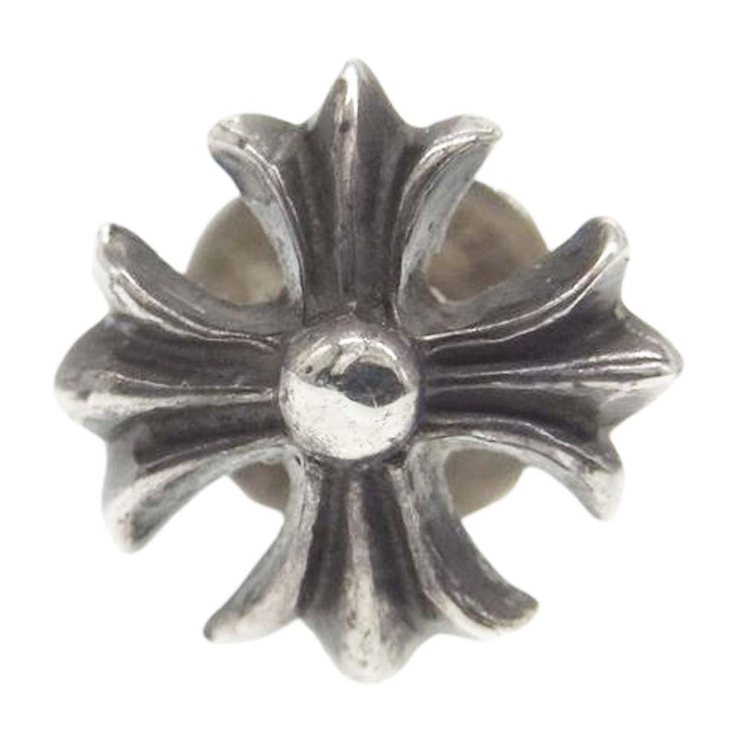 Chrome Hearts(クロムハーツ)のCHROME HEARTS クロムハーツ（原本無） ピアス CH PLS CHプラス スタッド ピアス  シルバー系【中古】 メンズのアクセサリー(その他)の商品写真