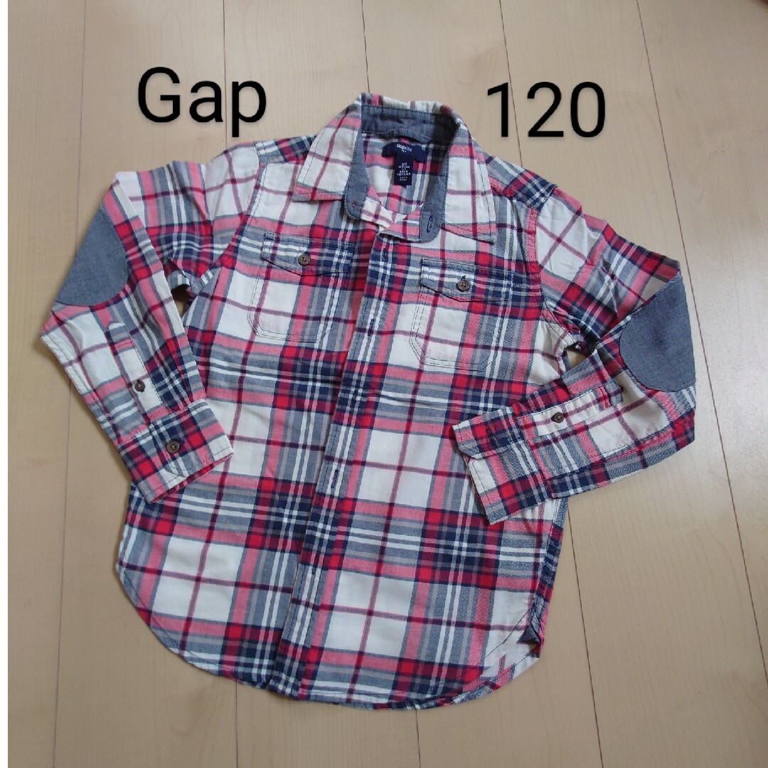GAP Kids(ギャップキッズ)のGap 120 シャツ キッズ/ベビー/マタニティのキッズ服男の子用(90cm~)(Tシャツ/カットソー)の商品写真