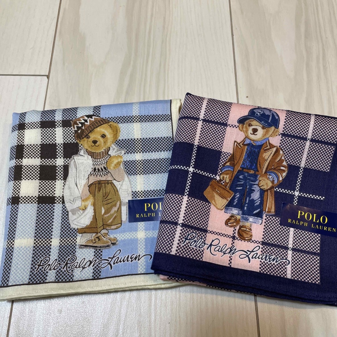 POLO RALPH LAUREN(ポロラルフローレン)の新品⭐︎ラルフ　ハンカチ　セット レディースのファッション小物(ハンカチ)の商品写真