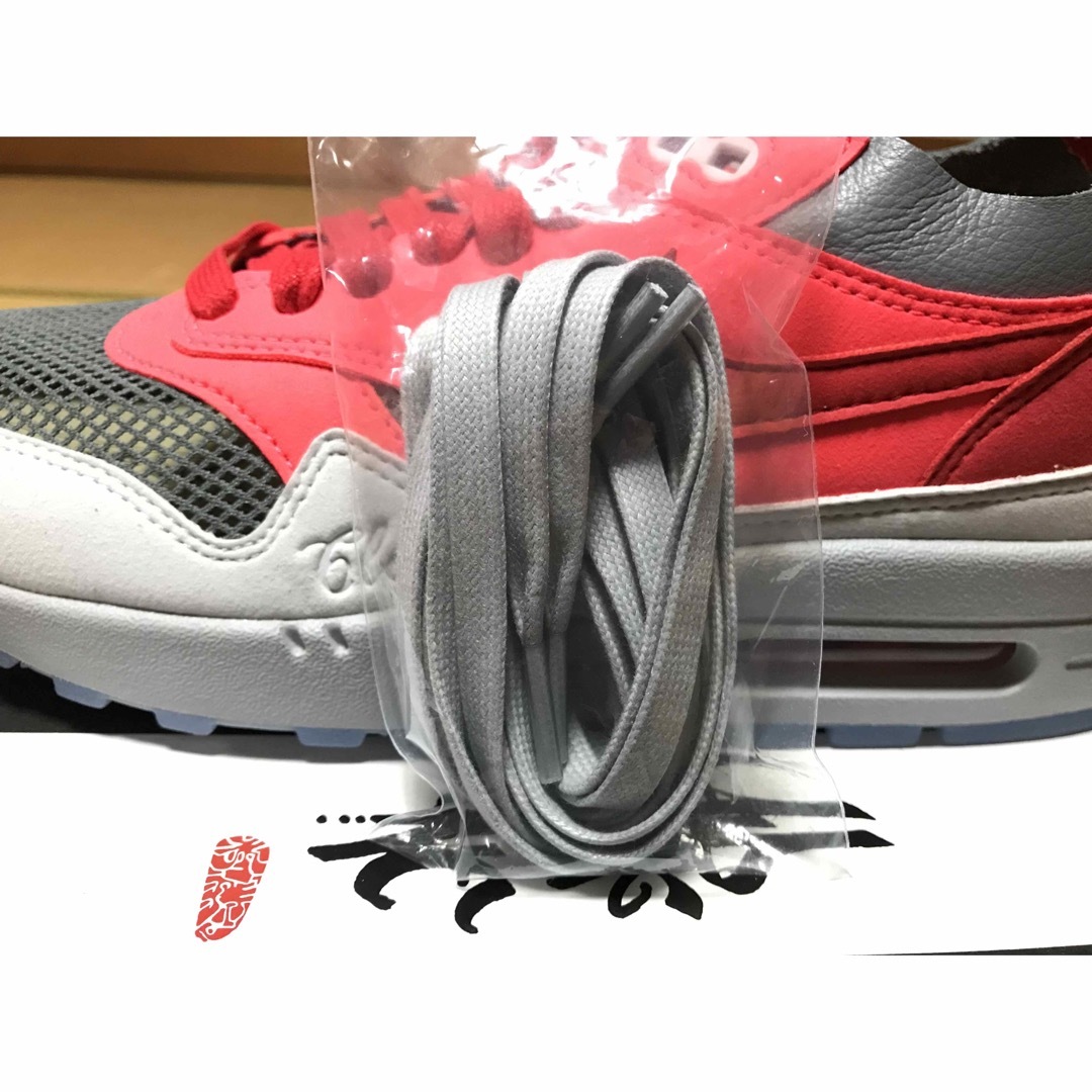 NIKE(ナイキ)のNIKE AIR MAX 1 CLOT SOLAR RED 25.5cm メンズの靴/シューズ(スニーカー)の商品写真