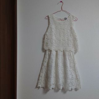 ザラ(ZARA)のZARAKIDS ワンピース 総レース ワンピース 140cm(ワンピース)