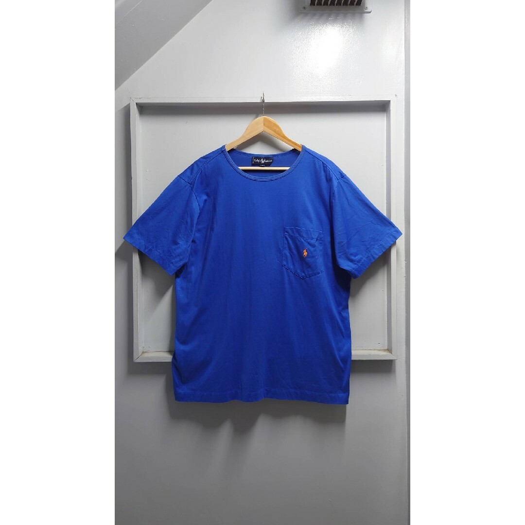 POLO RALPH LAUREN(ポロラルフローレン)の90’s Ralph Lauren USA製 シングルステッチ Tシャツ メンズのトップス(Tシャツ/カットソー(半袖/袖なし))の商品写真