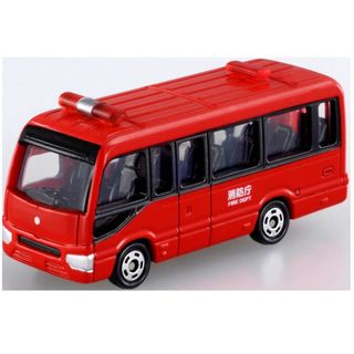 タカラトミー(Takara Tomy)の新品 トミカ トヨタ コースター 救急人員輸送車 消防 マイクロバス(ミニカー)