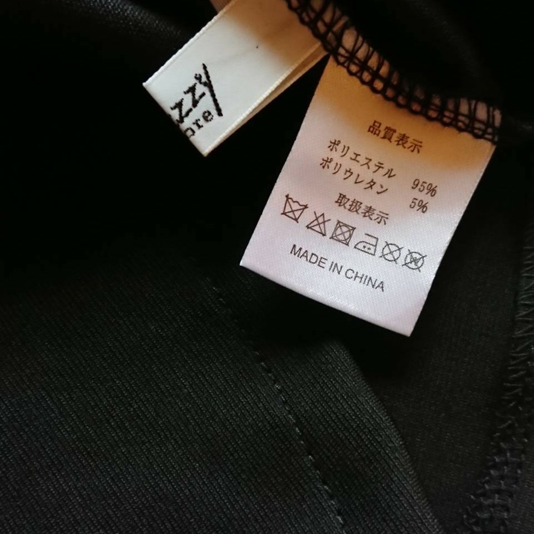 dazzy store(デイジーストア)の美品！dazzystore☆シースルーレース袖×胸パットつきミニキャバドレス レディースのフォーマル/ドレス(ナイトドレス)の商品写真