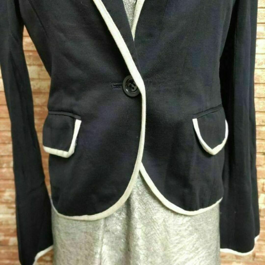 ReFLEcT(リフレクト)のReflect リフレクト テーラードジャケット 紺 レディースのジャケット/アウター(テーラードジャケット)の商品写真