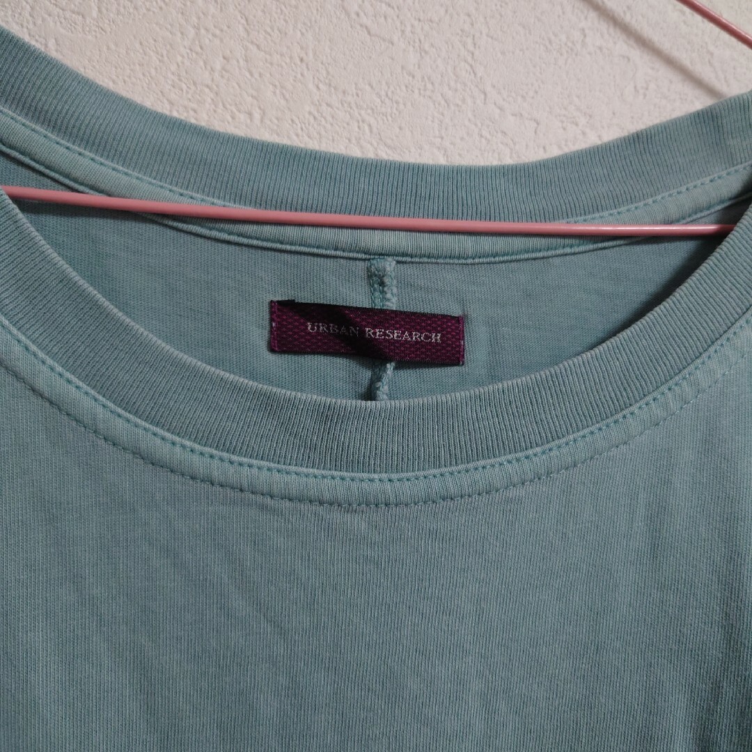 URBAN RESEARCH(アーバンリサーチ)のアーバンリサーチ グリーン 半袖 カットソー free レディースのトップス(カットソー(半袖/袖なし))の商品写真