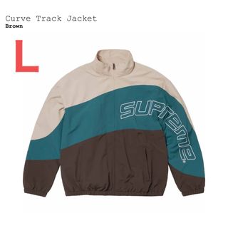 シュプリーム(Supreme)の24SS Supreme Curve Track Jacket "Brown" (ナイロンジャケット)