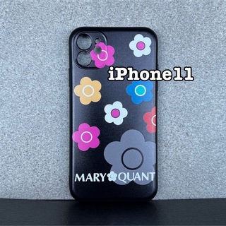 マリークワント(MARY QUANT)の匿名配送 ☆ iPhone11 花柄 デイジー マリクワモバイルケース(iPhoneケース)